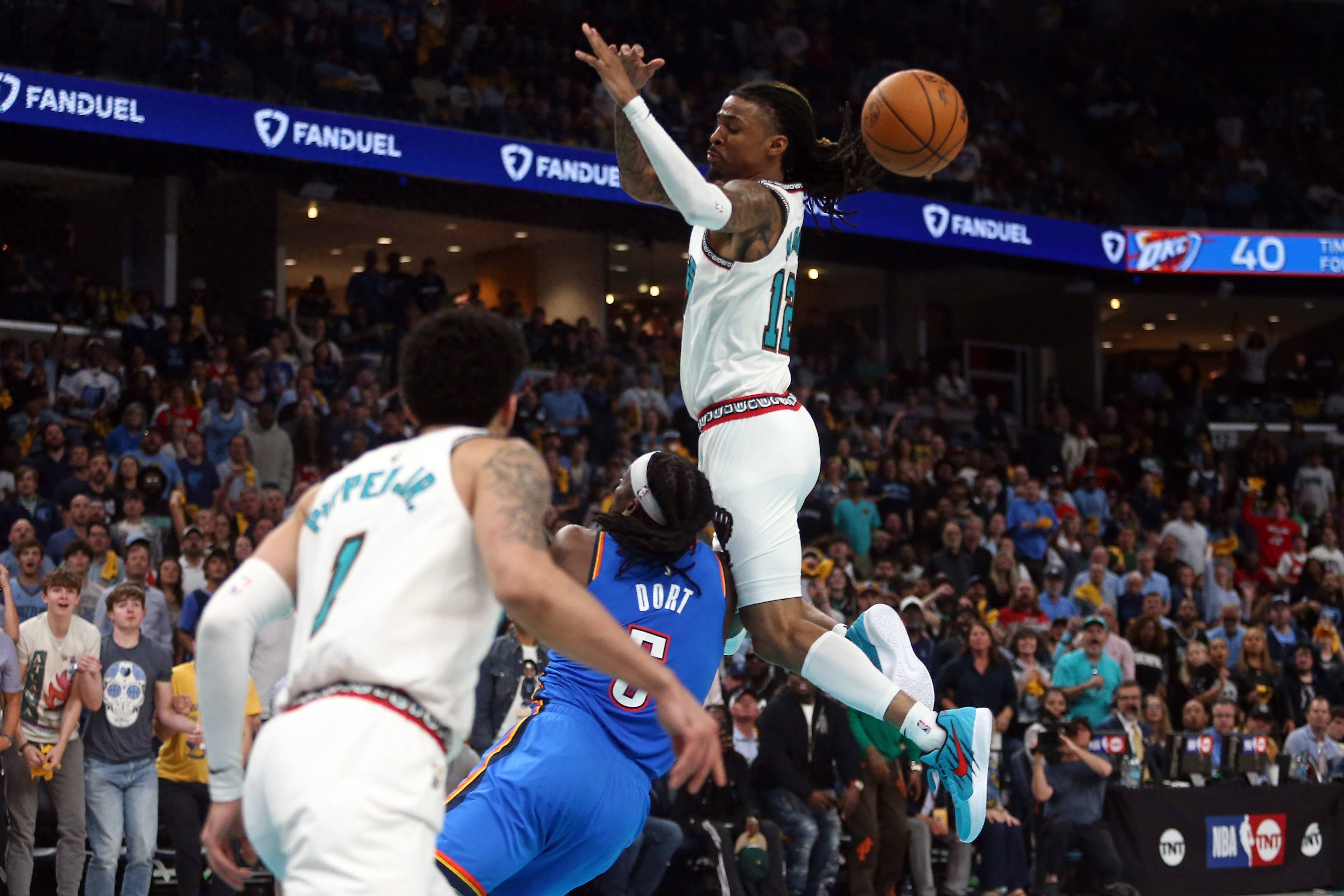 莫兰特脚踝扭伤，灰熊冲击前四受阻的简单介绍